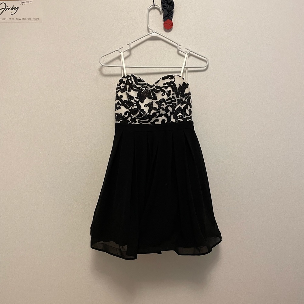Short Sequin Hearts Dress